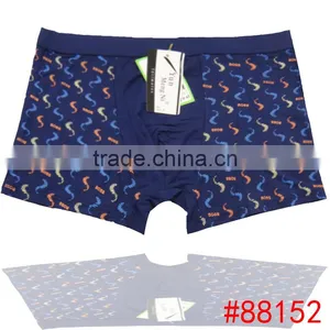Colorful Printing Men Shorts Sexy Men Bamboo Fabric Underwear Stocklot Men Boxers thumbnail-1