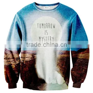 Sublimated Sweater Long Sleeve Sweater Without Hood thumbnail-1