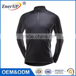 2017 China Custom Sports Wear Men Antibacterial Long Sleeve t Shirt for Running Wear thumbnail-3