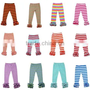 2017 Wholesale Baby Clothes Sew Sassy Baby Ruffle Pants Icing Leggings Baby Clothes thumbnail-1