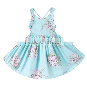 ShiJ Kids Girls Dress Floral Wholesale Children's Boutique Clothing thumbnail-2