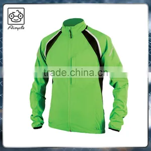 Detachable Sleeves Reflective Trims Waterproof Softshell Cycling Jacket for Man thumbnail-2