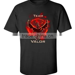 2016 High Quality New Pokemon Go Logo T-Shirt Team Valor Instinct Mystic Symbol Cosplay Costume T Shirt Tee thumbnail-3