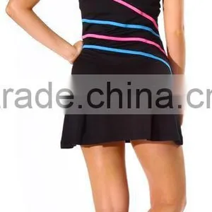 Last Design Womens Dress Manufacturers China Tennis Apparel Short Tennis Dress thumbnail-3