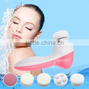 5 In 1 Electric Beauty Relief Massager Face Cleansing Brush Cleanser thumbnail-1