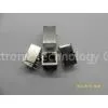 25.4mm 1 * 1 Tap Up Transformer RJ45B 10 / 100BASE Network Connector thumbnail-1