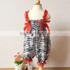 Toddler Baby Girls Straps Rompers Jumpsuits One Piece Pants Clothing thumbnail-1