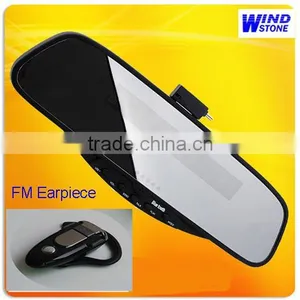 Handsfree Rearview Bluetooth Mirror Car Kit Rearview thumbnail-1
