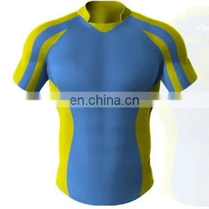 Wholesale Top Selling Custom Rugby Jersey With Sublimation Show Your Body thumbnail-3