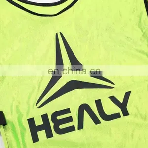O Neck Side Slit Fluorescence Cooling Vest thumbnail-5