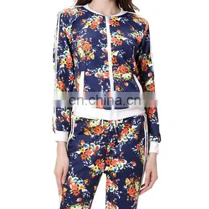 2018 Wholesale Woman Two Pieces Autumn Cool Printed Woman Clothes thumbnail-4