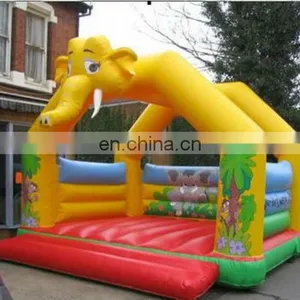 PVC Inflatable Elephant Jumping Castle PVC Bounce House thumbnail-1