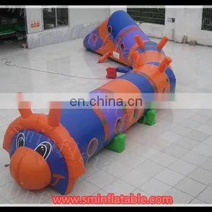 Fashion Inflatable Caterpillar Tunnle / Inflatable Football Tunnel thumbnail-1