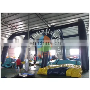 Blue Open Inflatable Tent Shed Cheap Hot Sale Guangzhou 2016 thumbnail-2