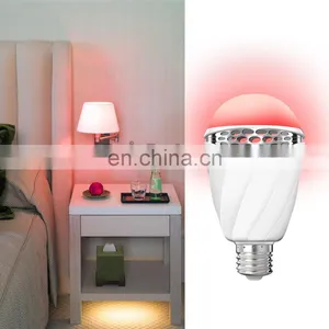 Smart Voice Bulb 3W LED Speech Recognize Bulb, Voice Control Lamp Color-changing Light in English Language E27 Base Holder thumbnail-5