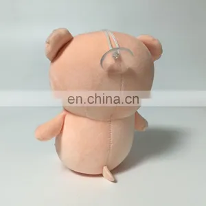 Plush Bear Soft Stuffed Foam Beads Keychain Toy With Sucker thumbnail-3