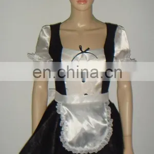 Halloween Party Girls Sexy Japanese French Maid Costume WC-0010 thumbnail-1