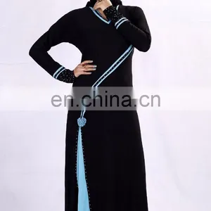 New Design Islamic Clothing Lycra Abaya thumbnail-1