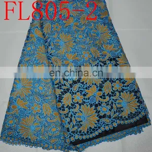 Free Shipping African Ladies Suit Lace Design New Lace Design Cord Guipure Lace Fabric thumbnail-2