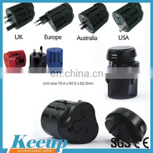 China Wholesale Customized Printing 3-in-one World Travel Adapter thumbnail-3
