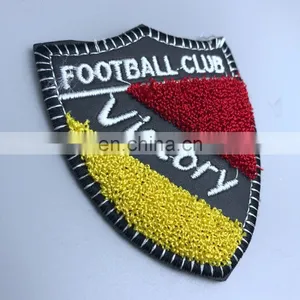 New Design Letters Glass Bead Iron/sew on Patch Chenille Patches thumbnail-6