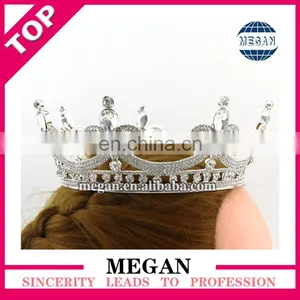Wholesale Rhinestone Headband Princess Crown Baby Tiara Crown Wedding Cake Crown thumbnail-3