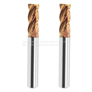 45HRC Solid Carbide Square End Mills 4 Flutes Diameter 1-20mm High Precision Cutting Tools thumbnail-1