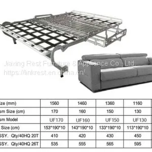 Low Seat Finger Touch Sofa Bed Mechanism UF000# thumbnail-2