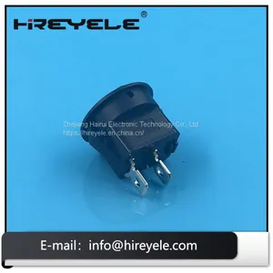 Miniature 6A 250VAC SPST 2 PIN ON OFF PCB RS Rocker Switch thumbnail-3