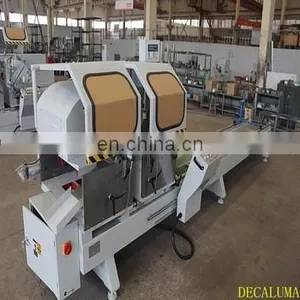 Aluminium Window Making Machine Digital Display Double Head Cutting Saw LJZ2C-500*4200A thumbnail-2