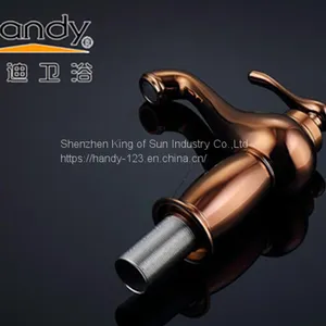 Brass Sink Faucet Single Handle Basin Mixer thumbnail-1