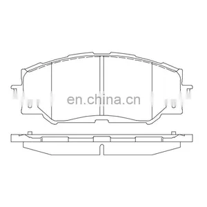 Brake Pads for TOYOTA OE D1210 GDB3425 D2274 AN-742K 04465-42160 thumbnail-1