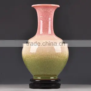2015 Hot Sell Modern Glazed Ceramic Flower Vase for Decoration/Decorative Flower Vase thumbnail-1