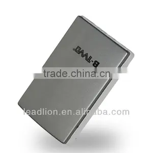 Aluminum Supper Mobile Power ED804 13000mAh Two USB Output Power Bank Portable External Battery Universal Battery Charger thumbnail-2