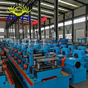 Galvanized Pipe Welding High-Frequency Straight Seam Welded Pipe ERW Tube Mill thumbnail-1
