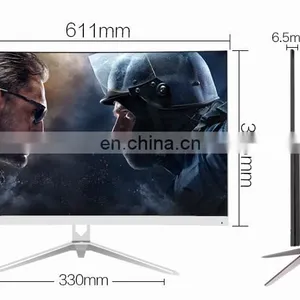 27 Inch Led Monitor Computer FHD Curved Monitor Desktop Gaming Display Full HD 1080P 4K 60HZ 1ms thumbnail-2