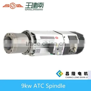 Italy Well-known Air Cooling Spindle 3d Cnc Wood Engraving Machine 9kw Air Cooling Spindle ISO30/BT30 Same as HSD thumbnail-3