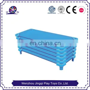 Kids Beds Manufacturer Top Cloth Kids Kindergarten Sprogs Stackable Daycare Cot Standard thumbnail-2