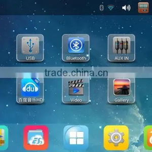 Quad-Core 10.1" 1024*600 RK3188 1.6GHz Cortex-A9 VW Android Car Radio GPS WIFI 3G CANBUS, VW Car Radio GPS thumbnail-5