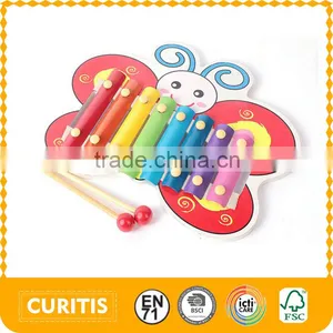 2015 China Factory Wholesale Musical Instrument Wooden Funny Baby Toys thumbnail-1