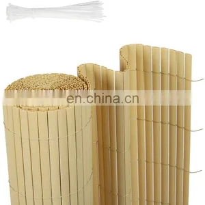 Vinyl Fencing Privacy PVC Weave Screen Fence for Windscreen Balcony Garden thumbnail-1