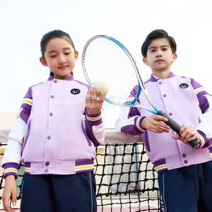 2023 New School Uniforms Children Spring Baseball Suit thumbnail-2