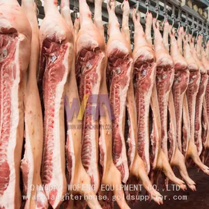 Hog Swine Pig Slaughtering Line Carcass Transportation&Store Convey Rail For Slaughterhouse Plant thumbnail-4