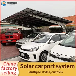 Small Photovoltaic Solar Charging Carport Have a Factory thumbnail-3
