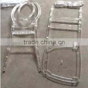 Manufacturer Supply Clear Resin Phoenix Wedding Chair thumbnail-4