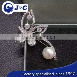 Real Pearl Brooch,natural Brooch,pearl Decoration Use for Coat thumbnail-5