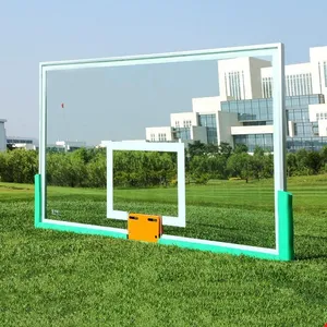 China Hebei Manufacturing Basketball Stand Basketball Backboard Custom Processing, Tempered Glass thumbnail-1