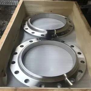 Pipeline Engineering ASME Plate Flat Welding SA182F316L Stainless Steel Flange American Standard Forged Pipe thumbnail-1