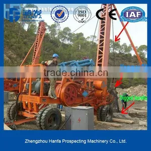 2015 Best Choice!Most Popular in the Market!!!HF-6A Trailer Type Practical Piling Rig thumbnail-2