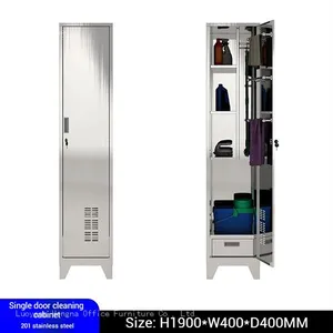 Professional Cleaning Supplies Cabinet With Triple-Lock Security & Fire-Resistant Materials - Custom Design OEM Supplier thumbnail-1